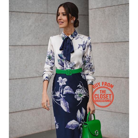 ZARA Printed Midi Skirt NWT - Picture 4 of 13